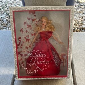 Barbie Holiday Collector Doll in Red Gown